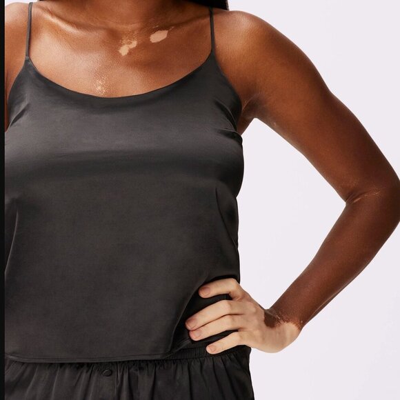 Parade Dream Scoop Cami in Eightball Black/Charcoal in Size Medium - Picture 2 of 8